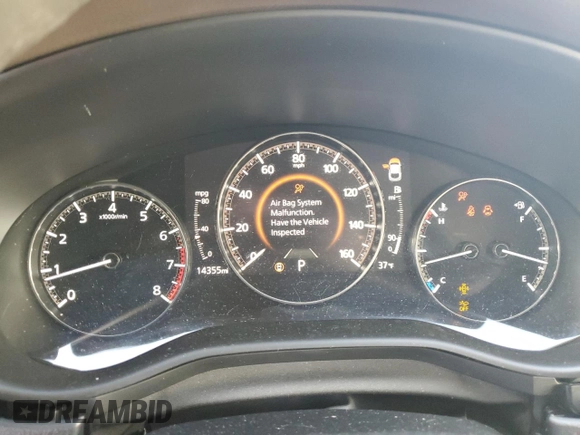 2024 Mazda CX-30 S Premium with VIN 3MVDMBDM2RM659592, listed as a Copart auction lot 42029445 with 14,355 mi miles and Non Repairable. Bid and sale history available at DreamBid. Image 9.