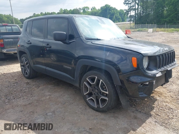 2020 Jeep Renegade Sport с VIN ZACNJAAB6LPL81499, выставлен на аукционе IAAI как лот 42315398 с пробегом 178 804 миль миль и . История ставок и продаж доступна на DreamBid. Изображение 1.