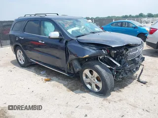 2014 Dodge Durango SXT with VIN 1C4RDHAG3EC560851, listed as a IAAI auction lot 42282572 with Not provided miles and . Bid and sale history available at DreamBid. Image 1.