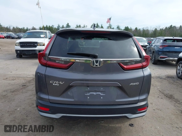 2022 Honda CR-V EX-L with VIN 2HKRW2H83NH644808, listed as a IAAI auction lot 42074974 with 27,795 mi miles and . Bid and sale history available at DreamBid. Image 16.