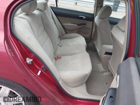 2009 Honda Civic LX z VIN 1HGFA16529L000403, wystawiony jako IAAI lot #41817223 z przebiegiem 85 775 mil mil oraz . Historia ofert i sprzedaży dostępna na DreamBid. Obrazek 8.