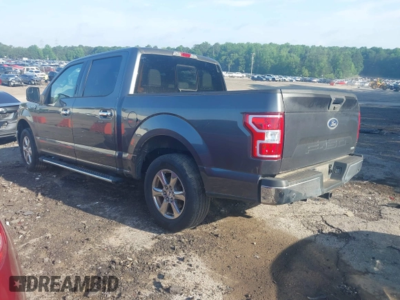 2018 Ford F-150 XL with VIN 1FTEW1CP3JFE01625, listed as a IAAI auction lot 42113794 with 48,197 mi miles and . Bid and sale history available at DreamBid. Image 3.