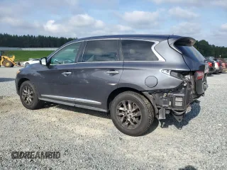 2014 Infiniti QX60 with VIN 5N1AL0MN7EC502748, listed as a Copart auction lot 61034955 with 174,278 mi miles and Salvage title. Bid and sale history available at DreamBid. Image 2.