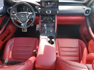 2021 Lexus IS 350 F Sport z VIN JTHGZ1B27M5046795, wystawiony jako Copart lot #52163715 z przebiegiem 40 870 mil mil oraz Szkoda całkowita • Salvage title. Historia ofert i sprzedaży dostępna na DreamBid. Obrazek 8.
