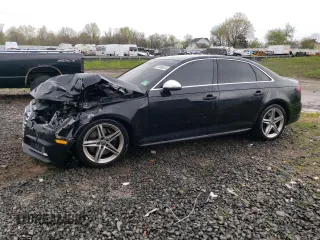 2018 Audi S4 Premium Plus with VIN WAUB4AF48JA167700, listed as a Copart auction lot 51366634 with 77,191 mi miles and Salvage Title. Bid and sale history available at carsss.com. Image 1.