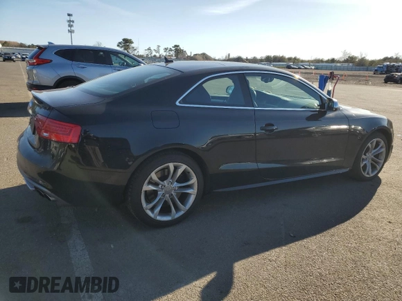 2015 Audi S5 Premium Plus with VIN WAUCGAFR8FA015141, listed as a Copart auction lot 47852075 with 76,513 mi miles and Salvage Title. Bid and sale history available at carsss.com. Image 3.