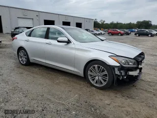 2018 Genesis G80 3.8L with VIN KMHGN4JE2JU243154, listed as a Copart auction lot 73503304 with 41,914 mi miles and Salvage Title. Bid and sale history available at carsss.com. Image 4.