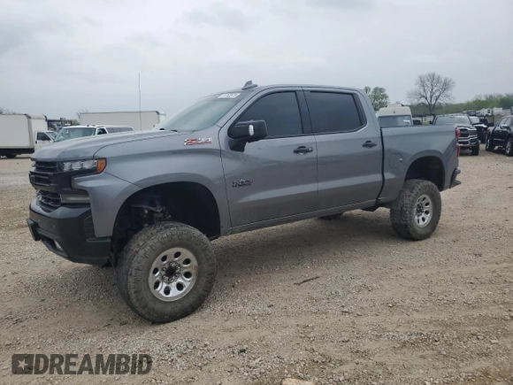 2021 Chevrolet Silverado 1500 LTZ with VIN 3GCUYGED0MG346971, listed as a Copart auction lot 51762875 with Not Provided miles and Salvage Title. Bid and sale history available at DreamBid. Image 1.