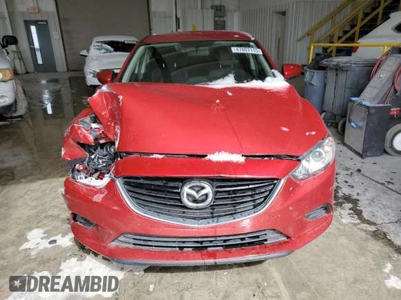 2015 Mazda 6 i Sport with VIN JM1GJ1U58F1216933, listed as a Copart auction lot 47897115 with Not Provided miles and Salvage Title. Bid and sale history available at DreamBid. Image 5.