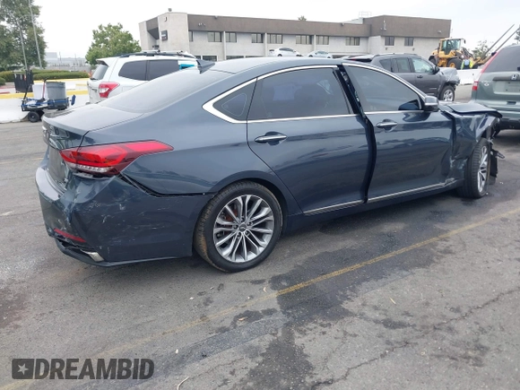 2017 Genesis G80 3.8L with VIN KMHGN4JE9HU181178, listed as a IAAI auction lot 42570337 with 84,104 mi miles and . Bid and sale history available at DreamBid. Image 4.