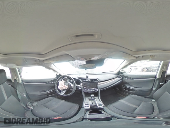 2019 Honda Civic Sedan EX with VIN 19XFC1F34KE016320, listed as a Copart auction lot 44928665 with 0 mi miles and Salvage Title. Bid and sale history available at carsss.com. Image 13.