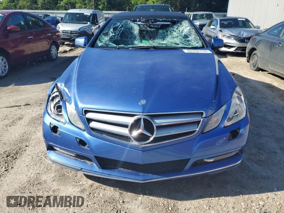 2011 Mercedes-Benz E-Class E 350 with VIN WDDKK5GF5BF107755, listed as a Copart auction lot 60332174 with 0 mi miles and Salvage Title. Bid and sale history available at carsss.com. Image 5.