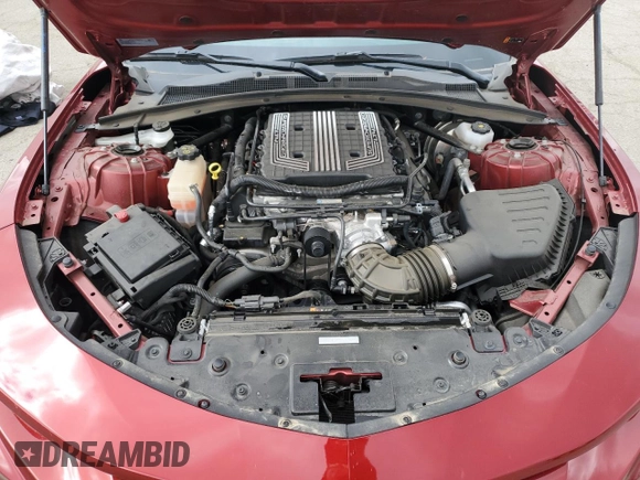 2023 Chevrolet Camaro ZL1 z VIN 1G1FK1R62P0159798, wystawiony jako Copart lot #47663395 z przebiegiem 8856 mil mil oraz Tytuł czysty. Historia ofert i sprzedaży dostępna na DreamBid. Obrazek 11.