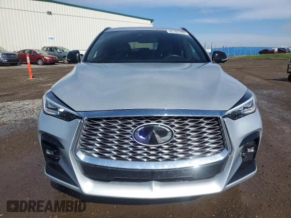 2022 Infiniti QX55 Sensory with VIN 3PCAJ5L31NF105496, listed as a Copart auction lot 66185705 with 42,051 mi miles and Salvage title. Bid and sale history available at DreamBid. Image 5.