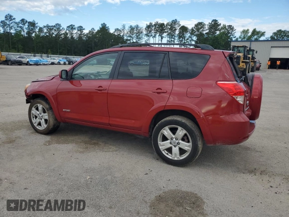 2007 Toyota RAV4 Sport with VIN JTMZD32V476028588, listed as a Copart auction lot 56680415 with 128,025 mi miles and Salvage title. Bid and sale history available at DreamBid. Image 2.