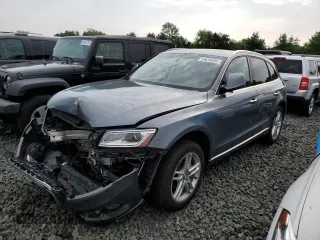 2016 Audi Q5 Premium Plus z VIN WA1L2AFP3GA066980, wystawiony jako Copart lot #59639485 z przebiegiem 78 866 mil mil oraz Szkoda całkowita • Salvage title. Historia ofert i sprzedaży dostępna na DreamBid. Obrazek 1.