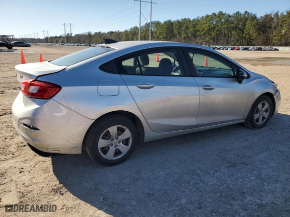 2018 Chevrolet Cruze LS with VIN 1G1BC5SM2J7138265, listed as a Copart auction lot 47418145 with 129,927 mi miles and Salvage Title. Bid and sale history available at carsss.com. Image 3.