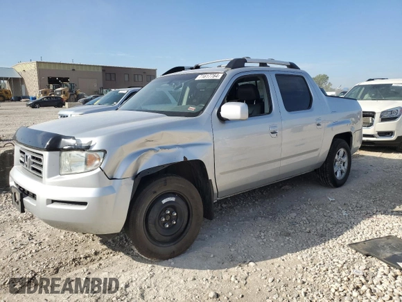 2007 Honda Ridgeline RTL w/Leather with VIN 2HJYK16597H523122, listed as a Copart auction lot 71617764 with 253,097 mi miles and Salvage Title. Bid and sale history available at carsss.com. Image 1.
