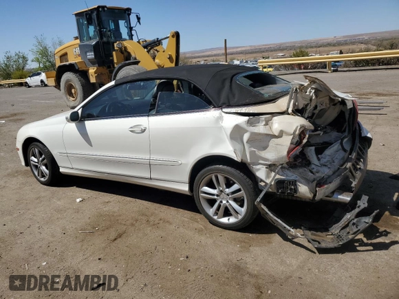 2006 Mercedes-Benz CLK 350 with VIN WDBTK56G16T071755, listed as a Copart auction lot 52052555 with 29,443 mi miles and Salvage Title. Bid and sale history available at DreamBid. Image 2.