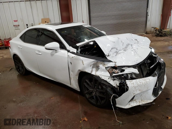 2014 Lexus IS 250 with VIN JTHBF1D2XE5042841, listed as a Copart auction lot 80732934 with 155,045 mi miles and Salvage Title. Bid and sale history available at carsss.com. Image 4.