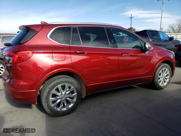 2017 Buick Envision Essence with VIN LRBFXDSA5HD099629, listed as a Copart auction lot 49506775 with 53,187 mi miles and Salvage Title. Bid and sale history available at carsss.com. Image 3.