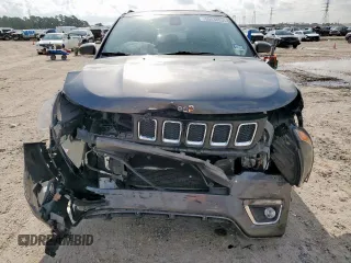 2018 Jeep Compass Limited with VIN 3C4NJDCB9JT206736, listed as a Copart auction lot 59838055 with 124,992 mi miles and Salvage title. Bid and sale history available at DreamBid. Image 5.