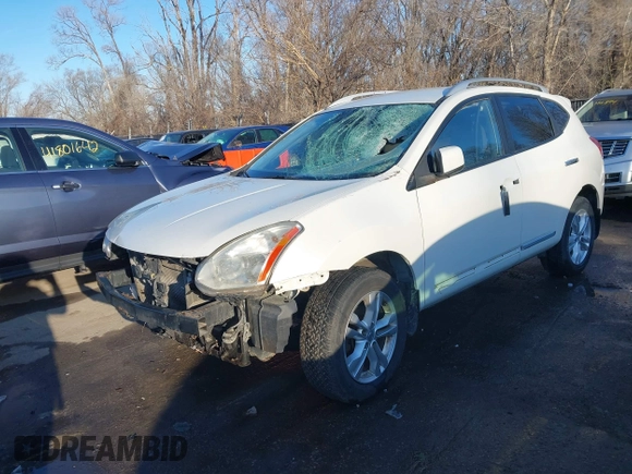2013 Nissan Rogue SL with VIN JN8AS5MVXDW618984, listed as a IAAI auction lot 41793123 with 182,157 mi miles and . Bid and sale history available at DreamBid. Image 18.