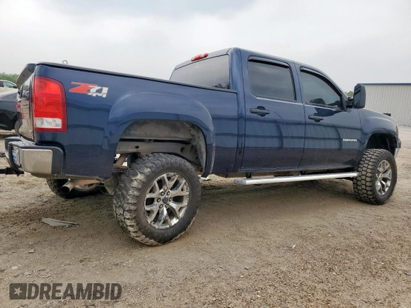 2012 GMC Sierra 1500 SLE with VIN 3GTP2VE70CG194346, listed as a Copart auction lot 57759445 with 239,736 mi miles and Salvage title. Bid and sale history available at DreamBid. Image 3.