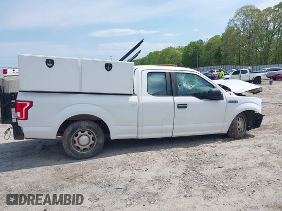 2017 Ford F-150 XL with VIN 1FTEX1CFXHKE23840, listed as a IAAI auction lot 41998799 with Not provided miles and . Bid and sale history available at DreamBid. Image 13.