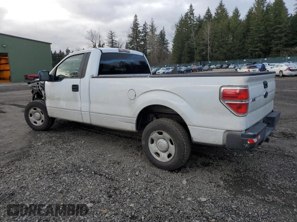 2009 Ford F-150 XL with VIN 1FTPF12V89KA70911, listed as a Copart auction lot 46358075 with 209,017 mi miles and Salvage Title. Bid and sale history available at carsss.com. Image 2.