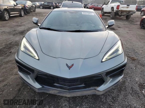 2023 Chevrolet Corvette 1LT with VIN 1G1YA2D40P5123103, listed as a Copart auction lot 85243864 with 12,302 mi miles and Salvage title. Bid and sale history available at DreamBid. Image 5.