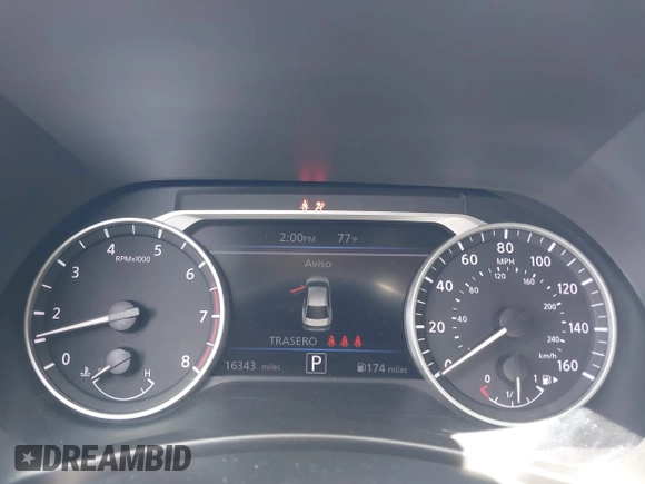 2024 Nissan Sentra SV with VIN 3N1AB8CV7RY312178, listed as a IAAI auction lot 42381469 with 16,343 mi miles and . Bid and sale history available at DreamBid. Image 7.