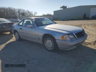 1998 Mercedes-Benz SL-Class with VIN WDBFA67F9WF155929, listed as a Copart auction lot 87114454 with 205,560 mi miles and Clean Title. Bid and sale history available at carsss.com. Image 4.