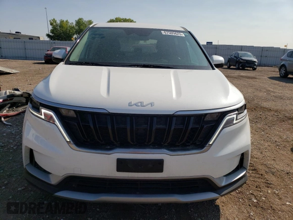 2023 Kia Carnival LX with VIN KNDNB4H35P6260181, listed as a Copart auction lot 74240714 with 6,879 mi miles and Salvage Title. Bid and sale history available at carsss.com. Image 5.