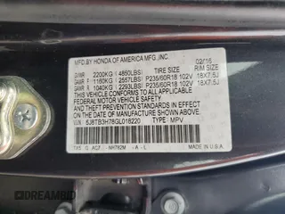 2016 Acura RDX Advance Pkg with VIN 5J8TB3H78GL018220, listed as a Copart auction lot 79038724 with 104,671 mi miles and Salvage Title. Bid and sale history available at carsss.com. Image 14.