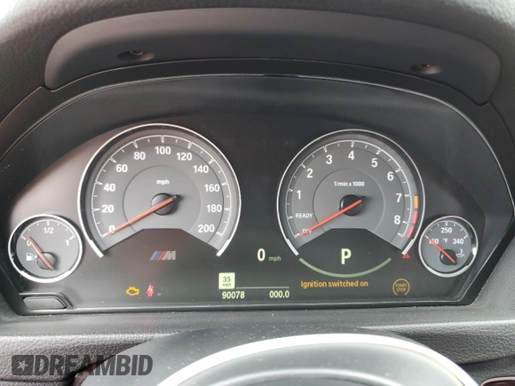 2015 BMW M3 with VIN WBS3C9C57FP806104, listed as a Copart auction lot 66753773 with 90,078 mi miles. Bid and sale history available at carsss.com. Image 9.