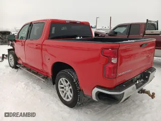 2019 Chevrolet Silverado 1500 LT with VIN 3GCUYDED8KG132130, listed as a Copart auction lot 43818385 with 104,779 mi miles and Salvage Title. Bid and sale history available at carsss.com. Image 2.