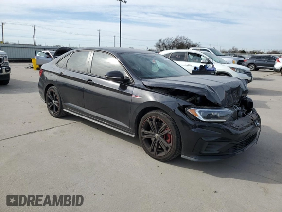 2019 Volkswagen Jetta GLI S z VIN 3VW6T7BU1KM156233, wystawiony jako Copart lot #48149965 z przebiegiem 44 496 mil mil oraz Szkoda całkowita • Salvage title. Historia ofert i sprzedaży dostępna na DreamBid. Obrazek 4.
