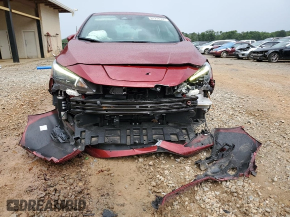 2023 Nissan LEAF SV Plus with VIN 1N4CZ1CV4PC555628, listed as a Copart auction lot 61274595 with 28,424 mi miles and Salvage title. Bid and sale history available at DreamBid. Image 5.