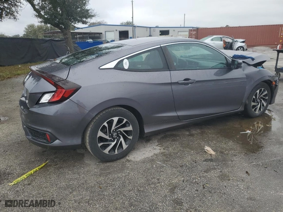 2016 Honda Civic Coupe LX-P with VIN 2HGFC4B08GH303413, listed as a Copart auction lot 86450734 with 0 mi miles and Salvage Title. Bid and sale history available at carsss.com. Image 3.