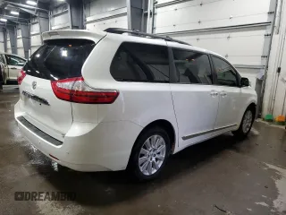 2015 Toyota Sienna Ltd with VIN 5TDDK3DC2FS098083, listed as a Copart auction lot 41796635 with 140,381 mi miles and Salvage Title. Bid and sale history available at carsss.com. Image 3.