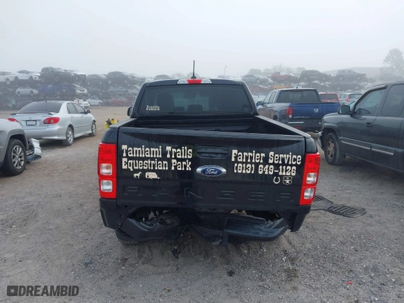 2022 Ford Ranger XL with VIN 1FTER4EHXNLD40232, listed as a IAAI auction lot 41486537 with 44,486 mi miles. Bid and sale history available at carsss.com. Image 16.