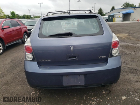 2010 Pontiac Vibe 1SA with VIN 5Y2SP6E81AZ404878, listed as a Copart auction lot 55658815 with 103,670 mi miles and Salvage title. Bid and sale history available at DreamBid. Image 6.