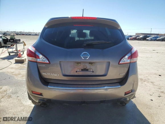 2011 Nissan Murano LE with VIN JN8AZ1MWXBW157117, listed as a Copart auction lot 87070224 with 145,996 mi miles and Salvage Title. Bid and sale history available at carsss.com. Image 6.