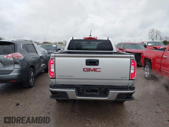 2017 GMC Canyon 2WD SLE with VIN 1GTG5CEA7H1211415, listed as a IAAI auction lot 41954800 with 145,609 mi miles. Bid and sale history available at carsss.com. Image 17.