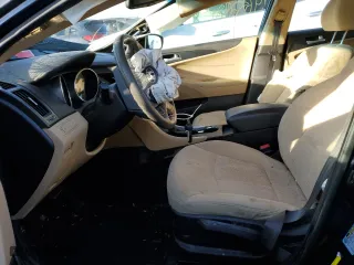 2012 Hyundai Sonata GLS PZEV with VIN 5NPEB4AC5CH455160, listed as a Copart auction lot 46829815 with 0 mi miles and Salvage Title. Bid and sale history available at carsss.com. Image 7.