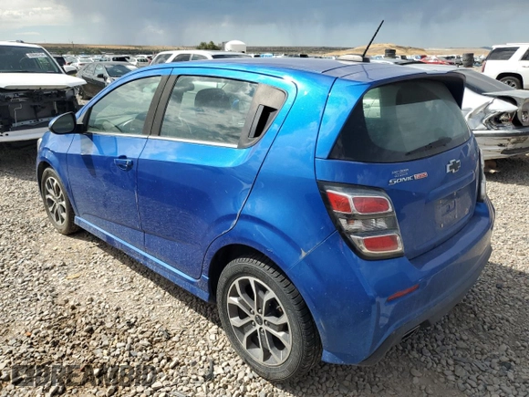 2018 Chevrolet Sonic LT with VIN 1G1JD6SB1J4115929, listed as a Copart auction lot 68690124 with 98,532 mi miles and Salvage title. Bid and sale history available at DreamBid. Image 2.