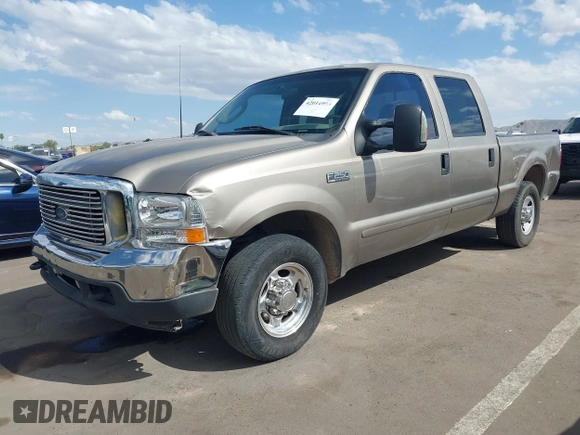 2003 Ford Super Duty F-250 XL with VIN 1FTNW20L53ED10663, listed as a IAAI auction lot 42014993 with 384,089 mi miles. Bid and sale history available at carsss.com. Image 17.