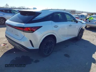 2024 Lexus RX 350 with VIN 2T2BAMBA5RC049230, listed as a IAAI auction lot 41759115 with 4,990 mi miles and . Bid and sale history available at DreamBid. Image 4.