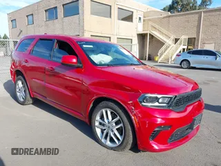 2021 Dodge Durango GT Plus with VIN 1C4RDJDG9MC644951, listed as a IAAI auction lot 39046166 with 68,218 mi miles and . Bid and sale history available at DreamBid. Image 1.